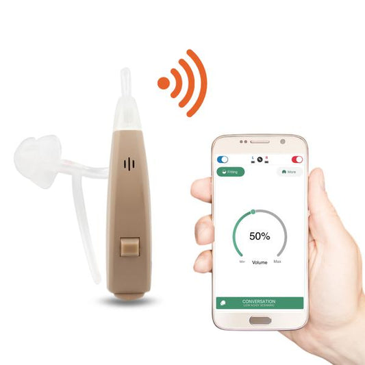 Wireless App Controlled Hearing Aids (Model: LUV - a for app control) - HEARITE Love Hearing!