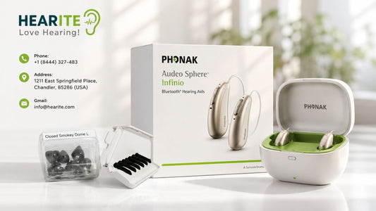 Why Choose Phonak Audeo Sphere Infinio Bluetooth Hearing Aids - HEARITE Love Hearing!