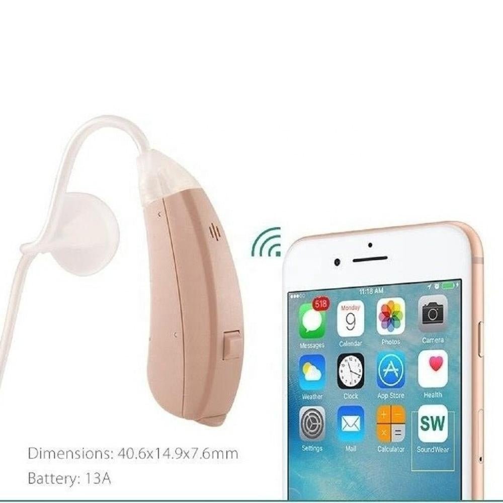 Wireless App Controlled Hearing Aids (Model: LUV - a for app control) - HEARITE Love Hearing!